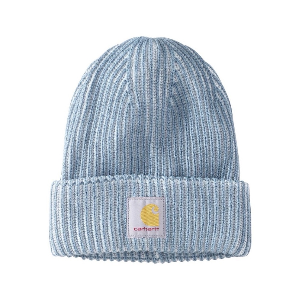 NWT Carhartt Women’s Rib Knit Beanie in Thundercloud Blue